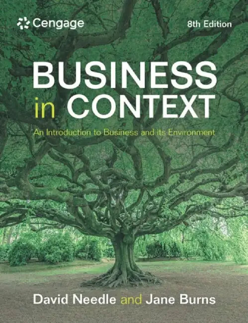 Business in Context by David (Lecturer in International Business in the Department of Management, King’s College London) Needle