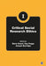 Critical Social Research Ethics: Four-Volume Set by Barry