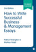 How to Write Successful Business and Management Essays by Patrick Tissington