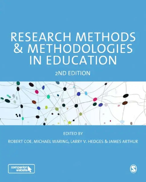 Research Methods and Methodologies in Education by Robert