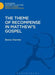 The Theme of Recompense in Matthew's Gospel by Blaine Charette