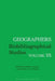 Geographers: Biobibliographical Studies, Volume 35 by Hayden Lorimer
