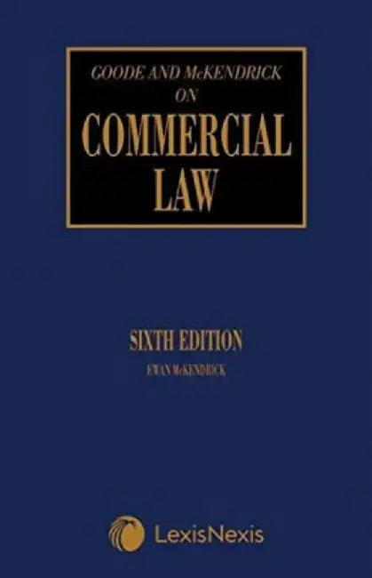 Goode on Commercial Law by Sir Roy (QC) Goode