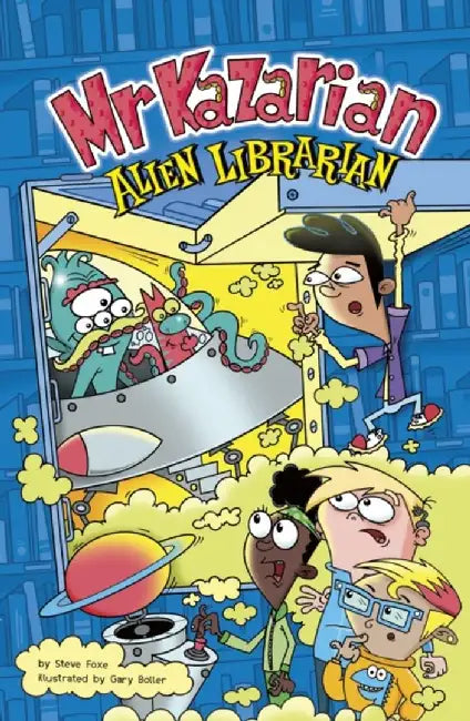 Mr Kazarian, Alien Librarian by Steve Foxe