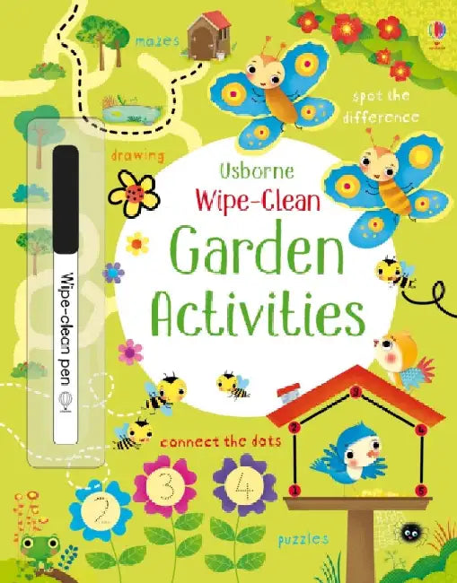 Wipe-Clean Garden Activities by Kirsteen Robson