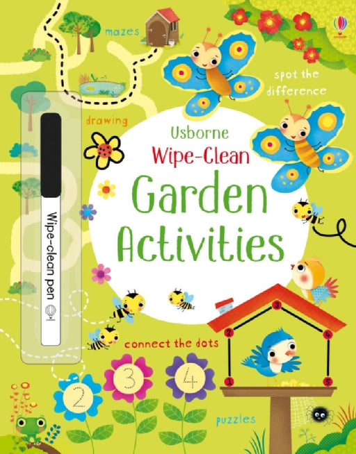 Wipe-Clean Garden Activities by Kirsteen Robson