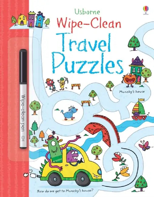 Wipe-clean Travel Puzzles by Jane Bingham