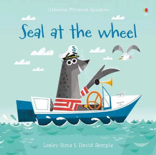 Seal at the Wheel by Lesley Sims