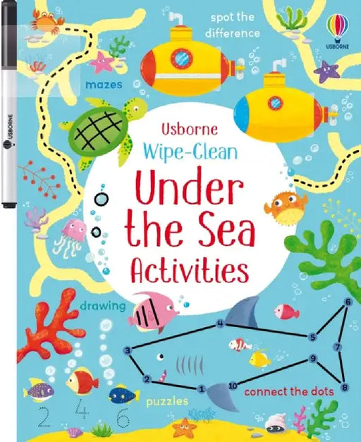 Wipe-Clean Under the Sea Activities by Kirsteen Robson