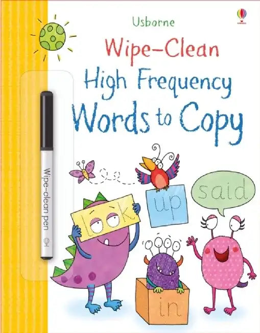 Wipe-clean High-Frequency Words to copy by Hannah (EDITOR) Watson