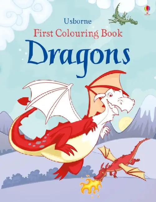 First Colouring Book Dragons by Jessica GreenwellÂ 