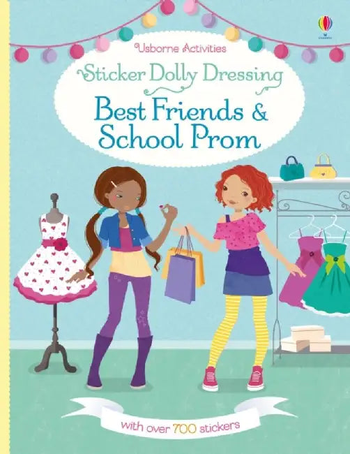 Sticker Dolly Dressing Best Friends and School Prom by Emily Bone
