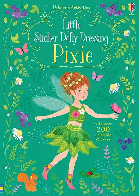 Little Sticker Dolly Dressing Pixie by Fiona Watt