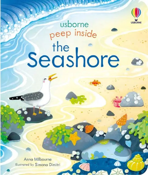 Peep Inside the Seashore by Anna Milbourne