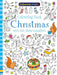 Colouring Book Christmas with rub-down transfers by Kirsteen Robson