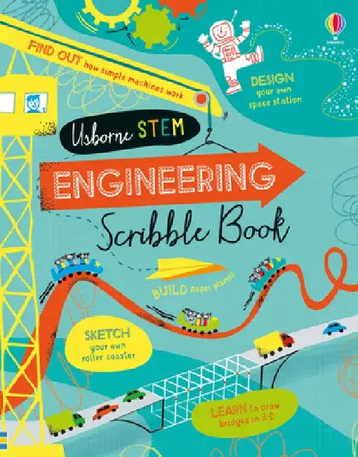 Engineering Scribble Book by Eddie Reynolds