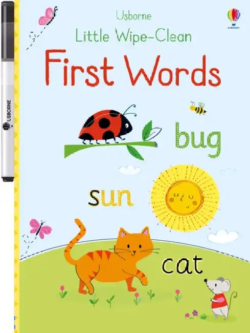 Little Wipe-Clean First Words by Felicity Brooks