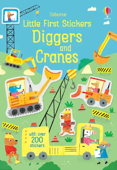 Little First Stickers Diggers and Cranes by Hannah (EDITOR) Watson