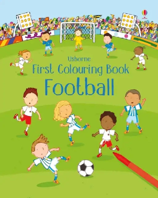 First Colouring Book Football by Sam Taplin