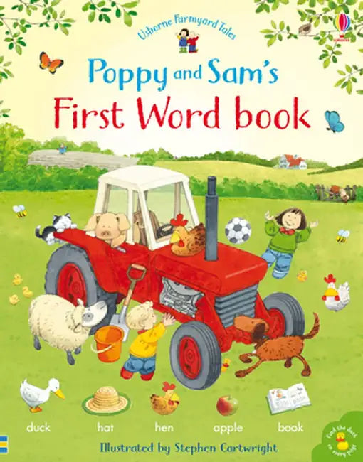 Poppy and Sam's First Word Book by Heather Amery