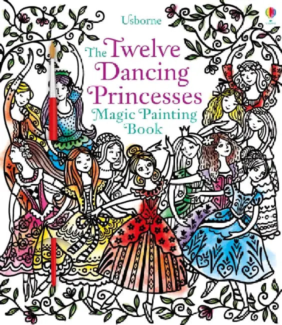 Twelve Dancing Princesses Magic Painting Book by Susanna Davidson