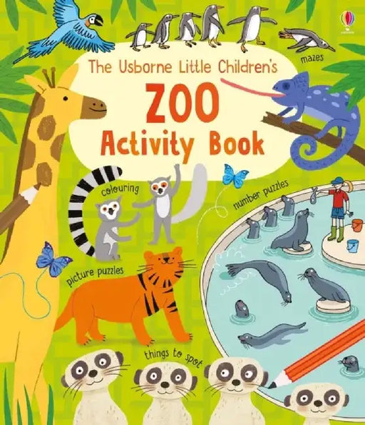 Little Children's Zoo Activity Book by Rebecca Gilpin