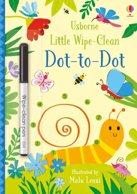 Little Wipe-Clean: Dot-To-Dot by Barbara de Vries