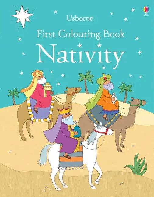 First Colouring Book Nativity by Felicity Brooks