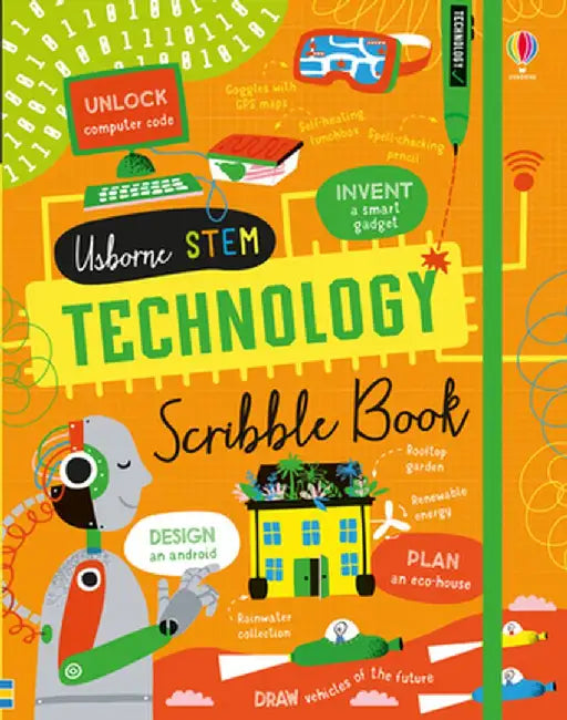Technology Scribble Book by Alice James