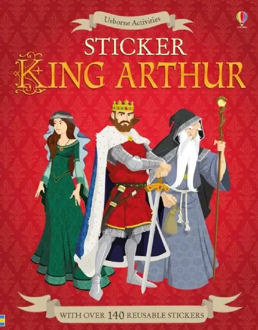 Sticker King Arthur by Michael H. Gavin
