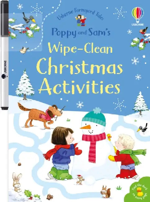 Poppy and Sam's Wipe-Clean Christmas Activities by Sam Taplin