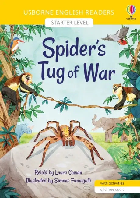 Spider's Tug of War by Laura Cowan