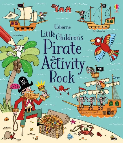 Little Children's Pirate Activity Book by Rebecca Gilpin