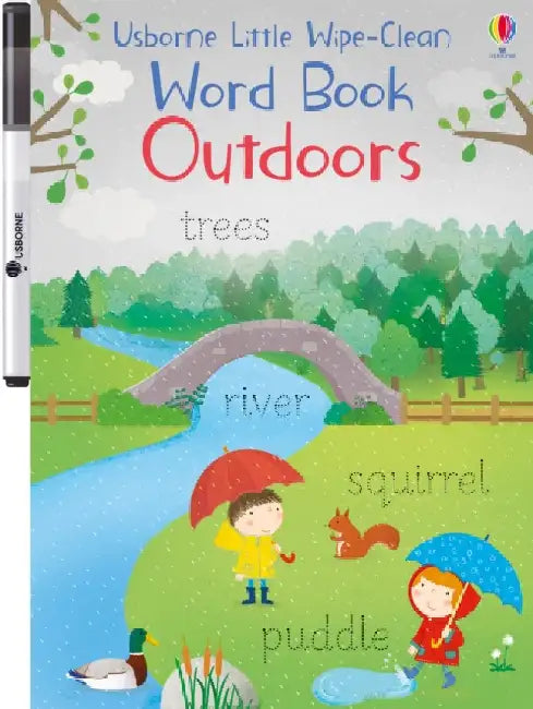 Little Wipe-Clean Word Book Outdoors by Felicity Brooks