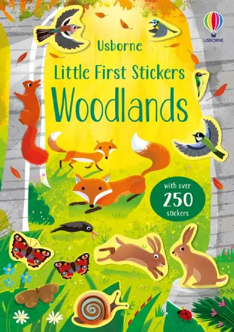 Little First Stickers Woodlands by Caroline Young