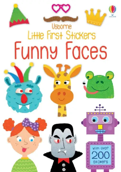 Little First Stickers Funny Faces by Sam Smith
