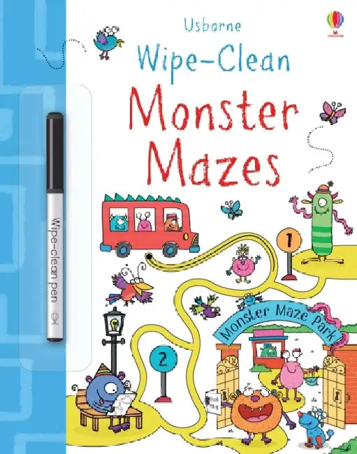Wipe-Clean Monster Mazes by Jane Bingham
