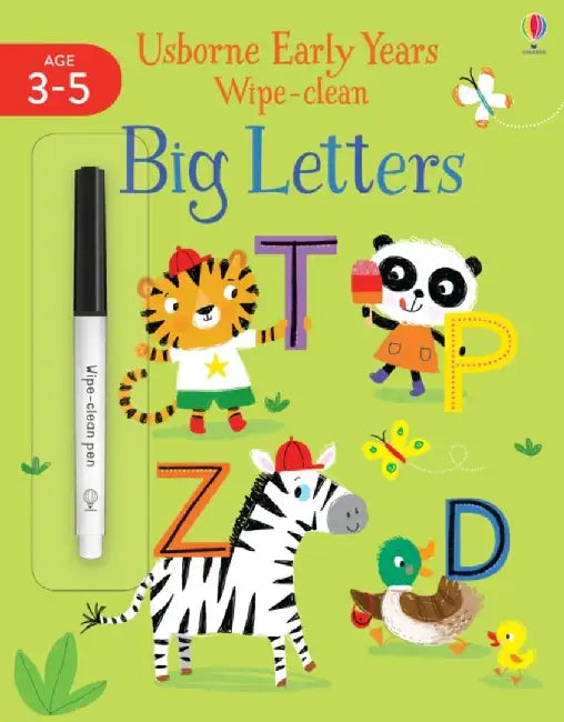 Early Years Wipe-Clean Big Letters by Jessica Greenwell