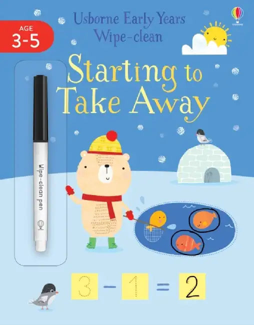 Early Years Wipe-Clean Starting to Take Away by Jessica Greenwell