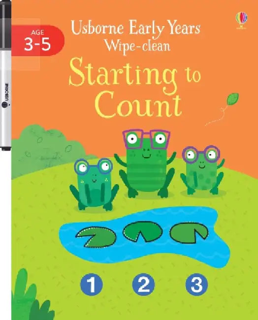 Early Years Wipe-Clean Starting to Count by Jessica Greenwell