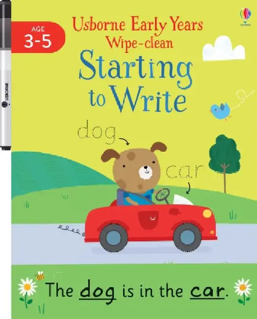 Early Years Wipe-Clean Starting to Write by Jessica Greenwell