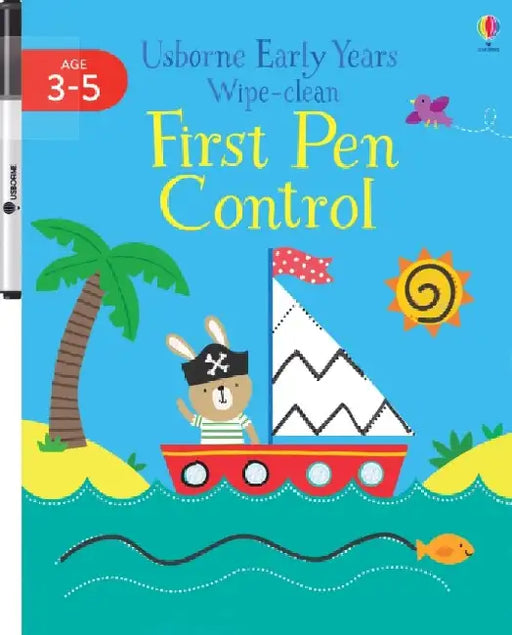 Early Years Wipe-Clean First Pen Control by Jessica Greenwell