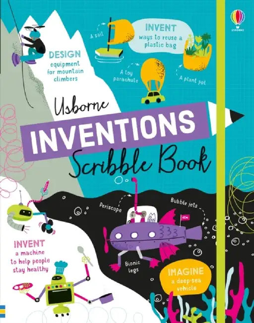 Inventions Scribble Book by Usborne