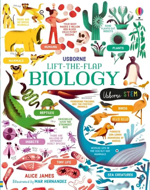 Lift-the-Flap Biology by Alice James