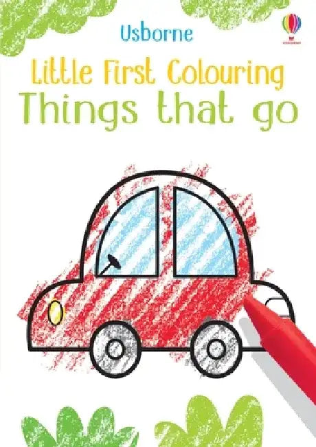 Little First Colouring Things that go by Kirsteen Robson