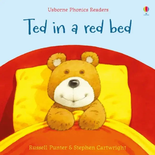 Ted in a red bed by Russell Punter