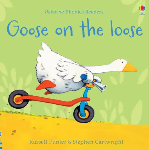 Goose on the loose by Russell Punter