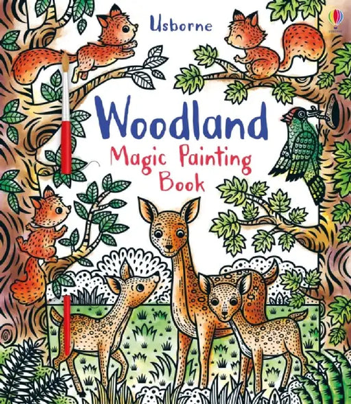 Woodland Magic Painting Book by Brenda Cole