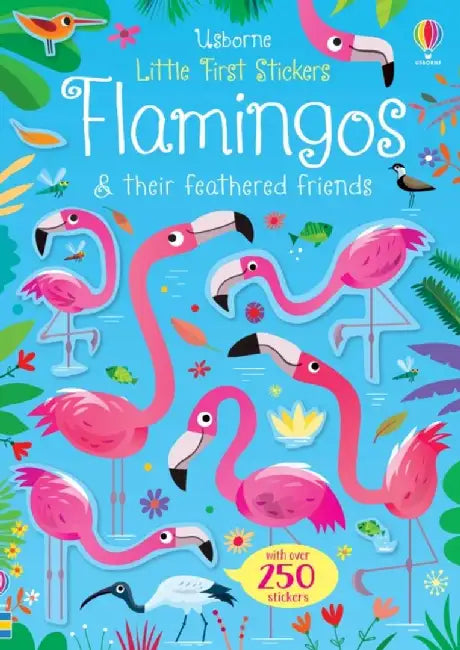 Little First Stickers Flamingos by Kirsteen Robson