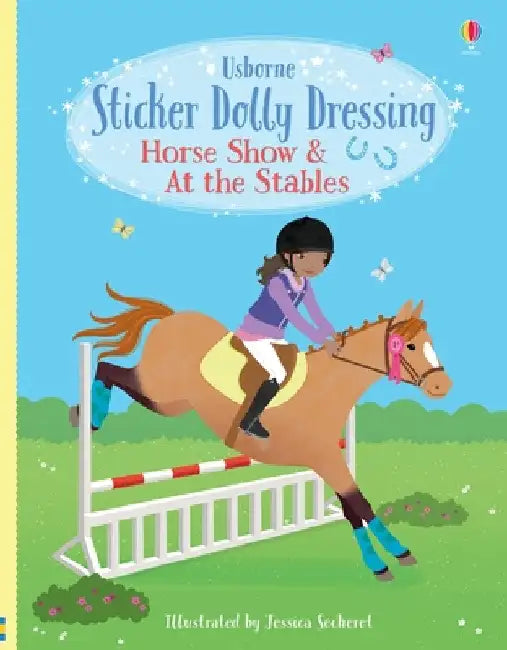 Sticker Dolly Dressing Horse Show & At the Stables by Lucy Bowman